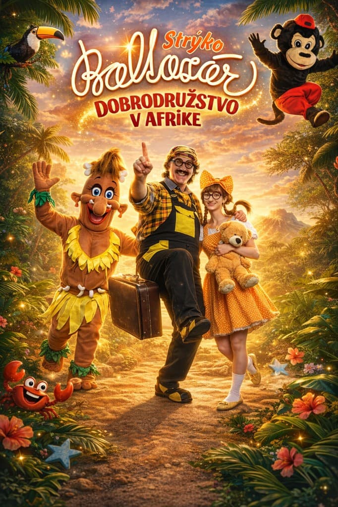 Plagát predstavenia Dobrodružstvo v Afrike